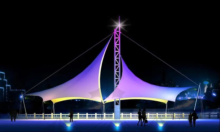 紫云张拉膜结构